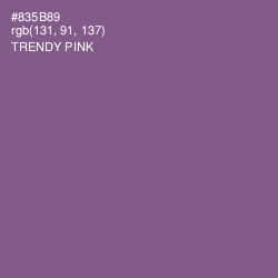 #835B89 - Trendy Pink Color Image