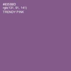 #835B8D - Trendy Pink Color Image