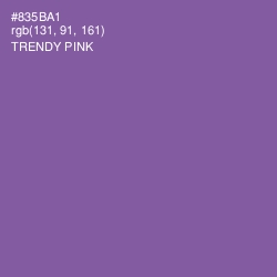 #835BA1 - Trendy Pink Color Image