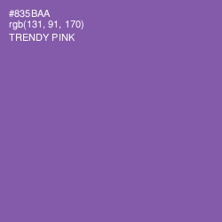 #835BAA - Trendy Pink Color Image