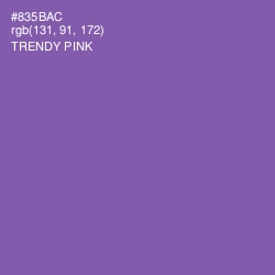 #835BAC - Trendy Pink Color Image