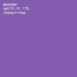 #835BAF - Trendy Pink Color Image