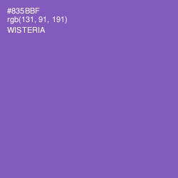 #835BBF - Wisteria Color Image