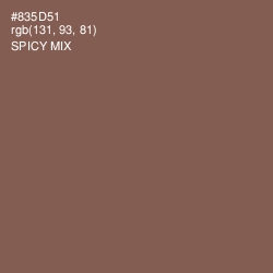 #835D51 - Spicy Mix Color Image