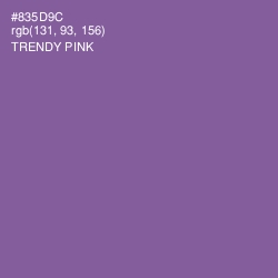 #835D9C - Trendy Pink Color Image