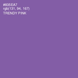 #835EA7 - Trendy Pink Color Image