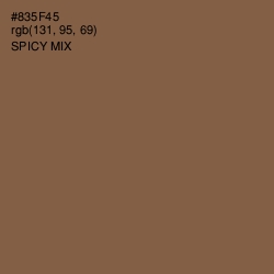 #835F45 - Spicy Mix Color Image