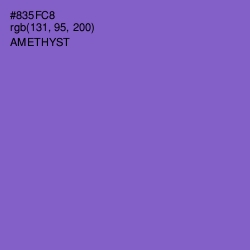 #835FC8 - Amethyst Color Image