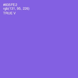 #835FE2 - True V Color Image