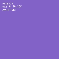 #8362C8 - Amethyst Color Image