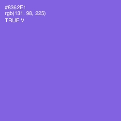 #8362E1 - True V Color Image