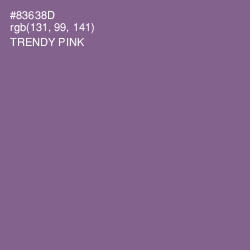 #83638D - Trendy Pink Color Image