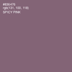 #836476 - Spicy Pink Color Image