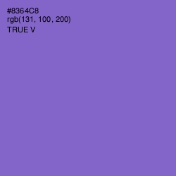 #8364C8 - True V Color Image