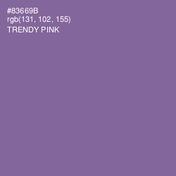 #83669B - Trendy Pink Color Image