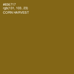 #836717 - Corn Harvest Color Image
