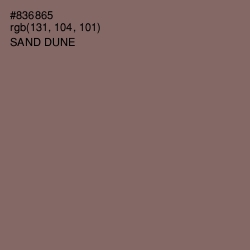 #836865 - Sand Dune Color Image