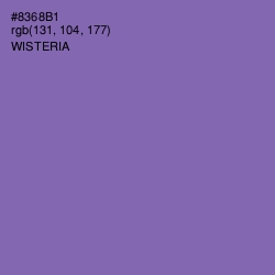 #8368B1 - Wisteria Color Image