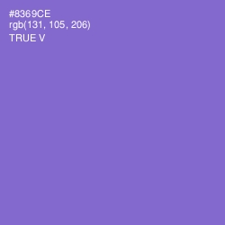 #8369CE - True V Color Image