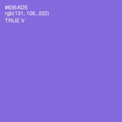 #836ADE - True V Color Image