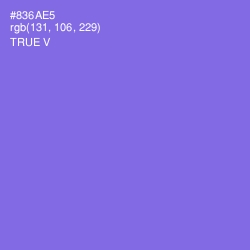 #836AE5 - True V Color Image