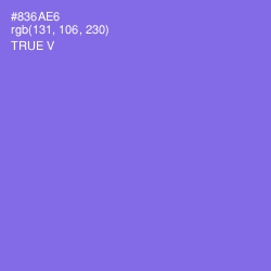 #836AE6 - True V Color Image