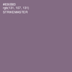 #836B83 - Strikemaster Color Image