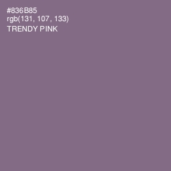 #836B85 - Trendy Pink Color Image