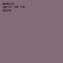 #836C76 - Spicy Pink Color Image