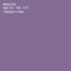 #836C93 - Trendy Pink Color Image