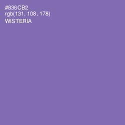 #836CB2 - Wisteria Color Image