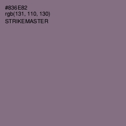 #836E82 - Strikemaster Color Image