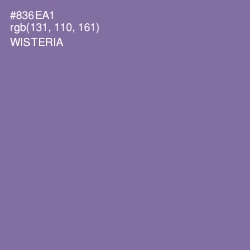 #836EA1 - Wisteria Color Image