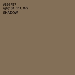 #836F57 - Shadow Color Image