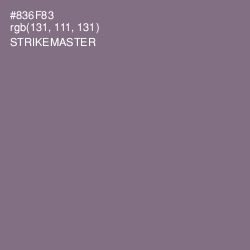 #836F83 - Strikemaster Color Image