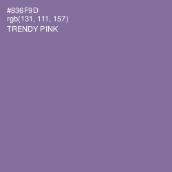 #836F9D - Trendy Pink Color Image