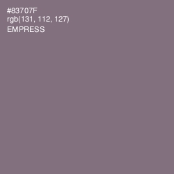 #83707F - Empress Color Image