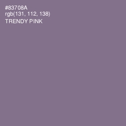 #83708A - Trendy Pink Color Image