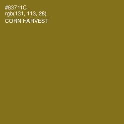 #83711C - Corn Harvest Color Image