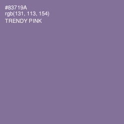 #83719A - Trendy Pink Color Image