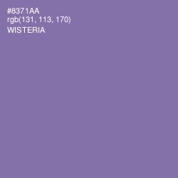 #8371AA - Wisteria Color Image