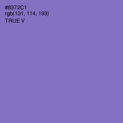 #8372C1 - True V Color Image