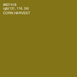 #837418 - Corn Harvest Color Image