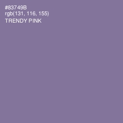 #83749B - Trendy Pink Color Image