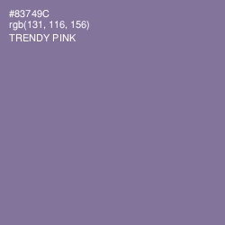 #83749C - Trendy Pink Color Image