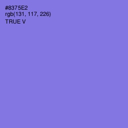 #8375E2 - True V Color Image