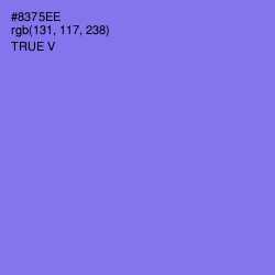 #8375EE - True V Color Image