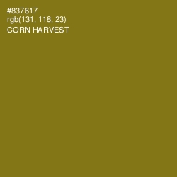 #837617 - Corn Harvest Color Image