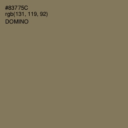 #83775C - Domino Color Image