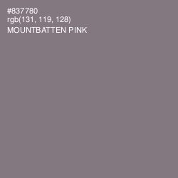 #837780 - Mountbatten Pink Color Image